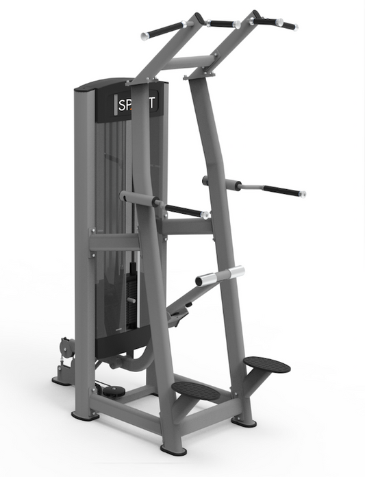 Assisted Pull-up and Dip Machine (Standing)