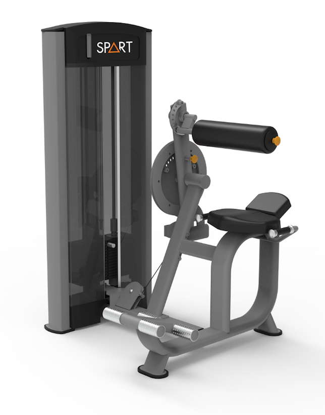 Ab Trainer and Back Extension Machine