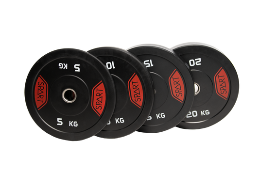 Black Bumper Plates (sold in pairs)